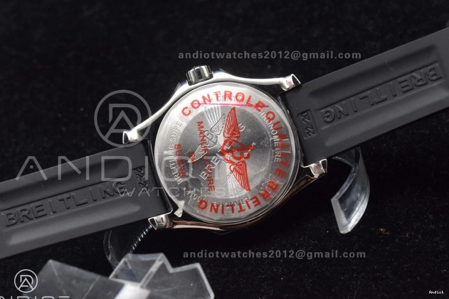 Black Black Superocean 467 Black 1:1 Bezel On Best Dial Edition Automatic TF Rubber A Strap 44 Durable 0715